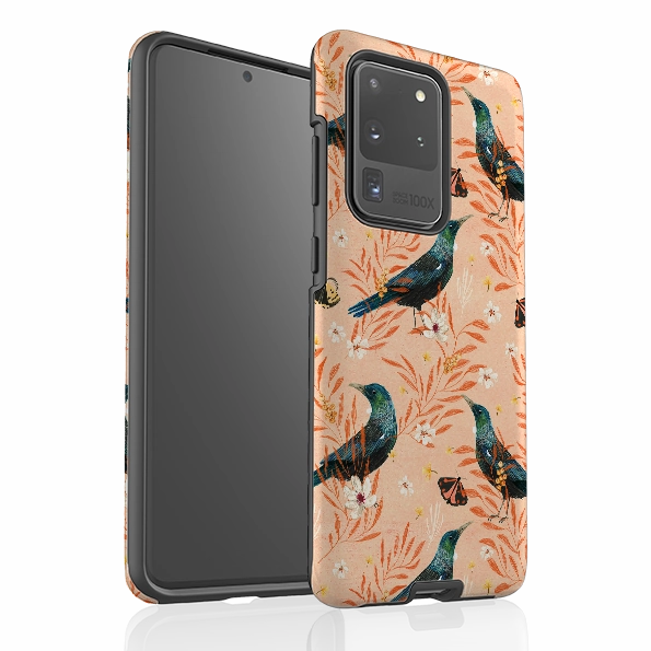 Refined Pattern Samsung Tough Case - Tui Pink By Katherine Quinn