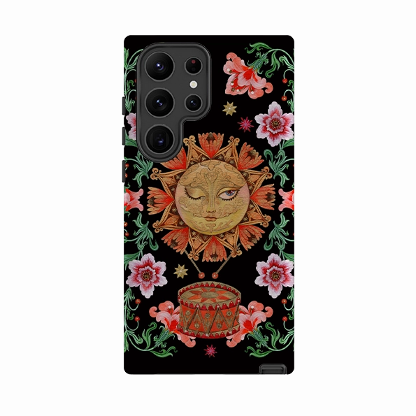 Sleek Form Polished Look Samsung Tough  Case - Twelve Drummers Drumming By Maria Matos