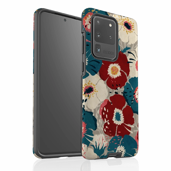 Camera Protection Samsung Tough Case - Vintage By Katherine Quinn