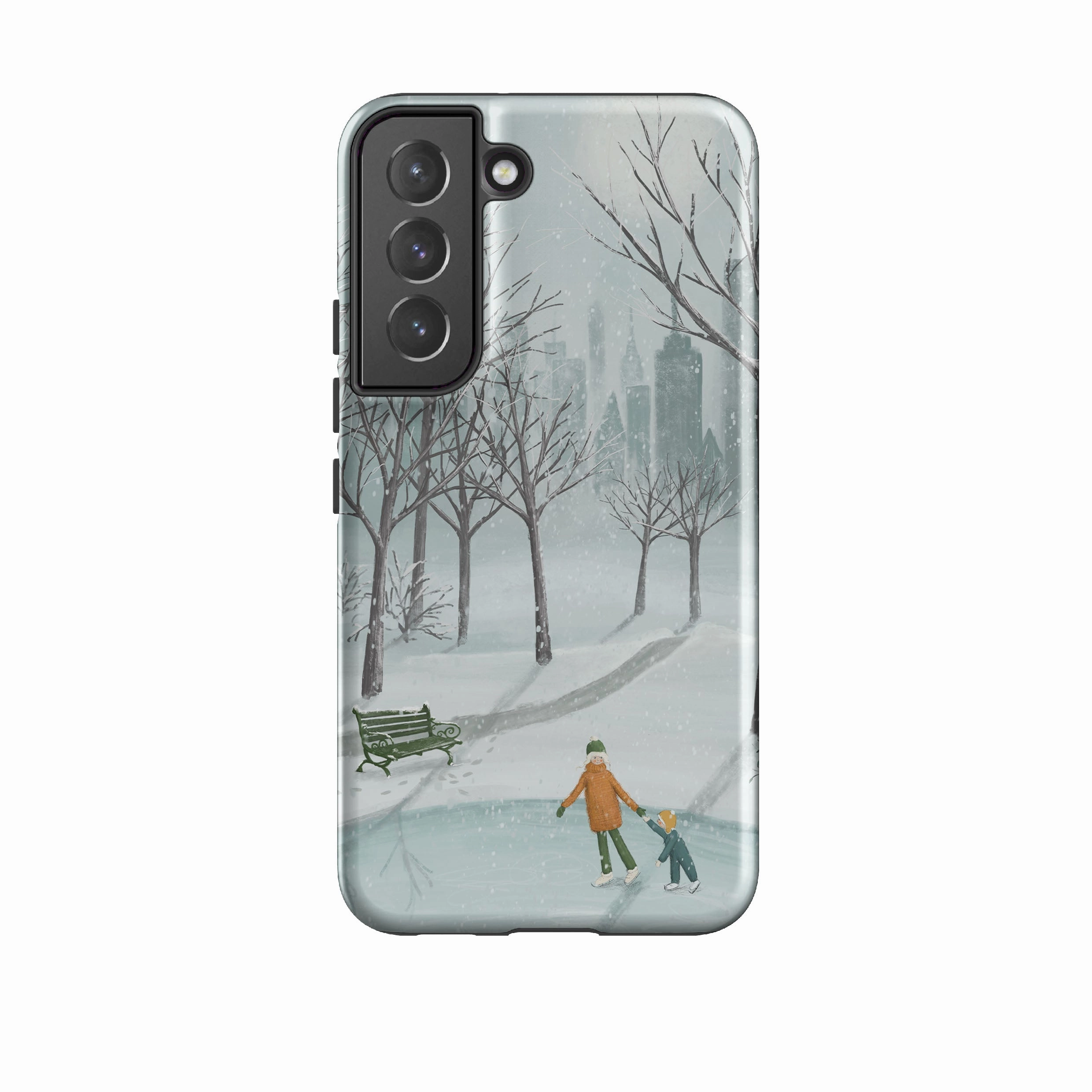 Samsung Tough Case - Winter By Maja Lindberg Rugged Finish