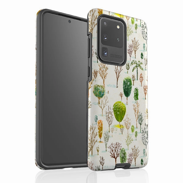 Samsung Tough Case - Winter In The Arboretum By Katherine Quinn Stylish Edge Durable Edge Finish