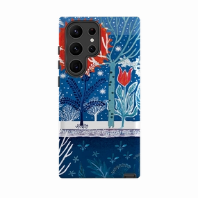 Samsung Tough Case - Winter Sun II By Emma Frances Grant Modern Accessory Shock Absorbing