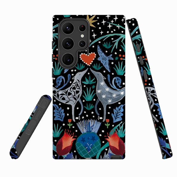 Samsung Tough Case - Winter Walk By Emma Frances Grant Elegant Craft