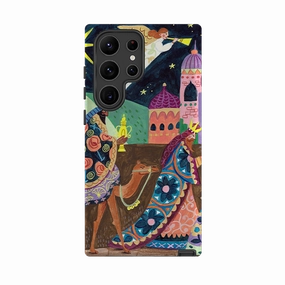 Samsung Tough Case - Wisemen By Caroline Bonne Muller Vivid Texture