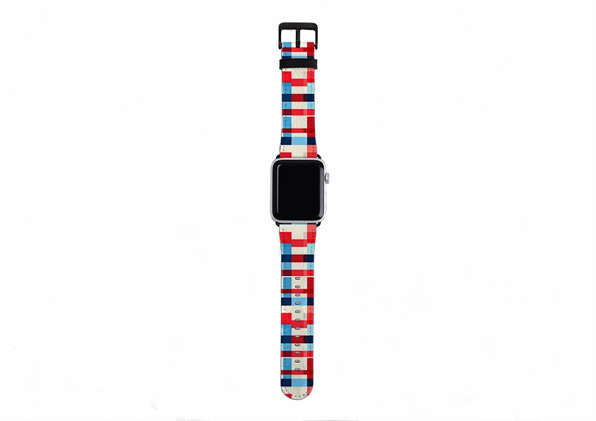 Outdoor Fashion Look Sporty Accessory San Jose Gingham Apple Watch Strap