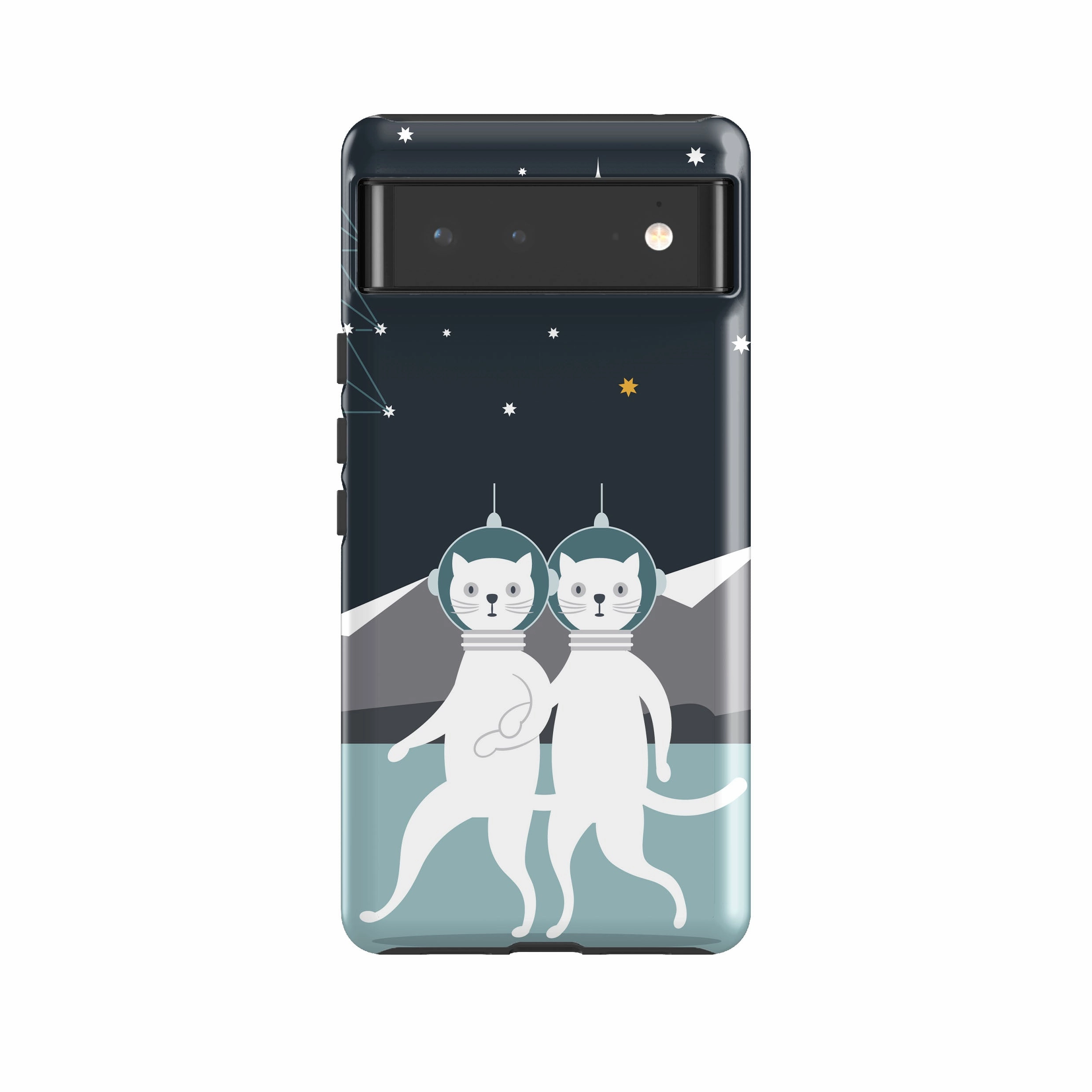 Minimal Pattern Google Tough Case -  Astro Love