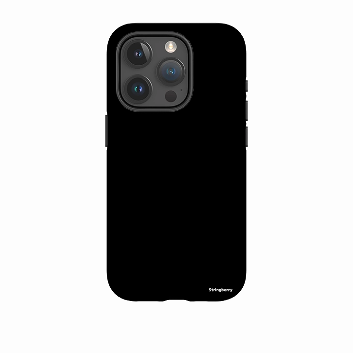 Clear Edge iPhone Tough Case - Hamburg Black
