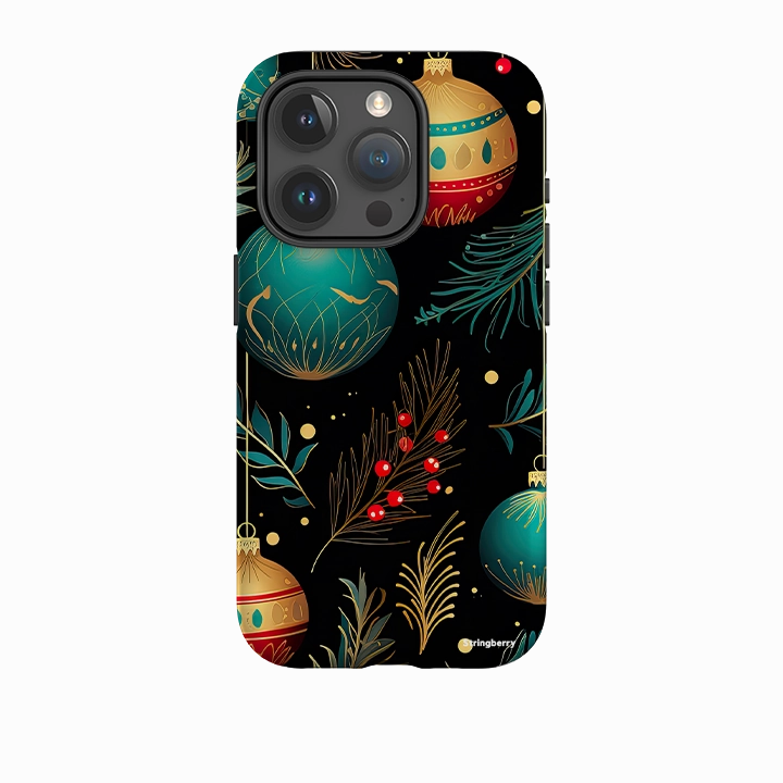 Rugged Grip iPhone Tough Case - Magic Baubles