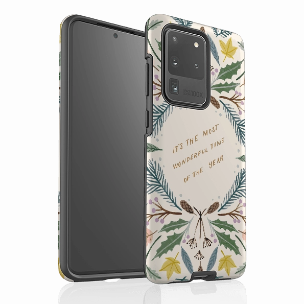 Samsung Tough Case - Most Wonderful Time By Meghann Rader Modern Pattern Layer