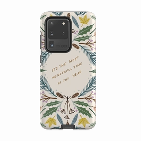 Premium Pattern Design Clear View Samsung Tough Case - Most Wonderful Time By Meghann Rader