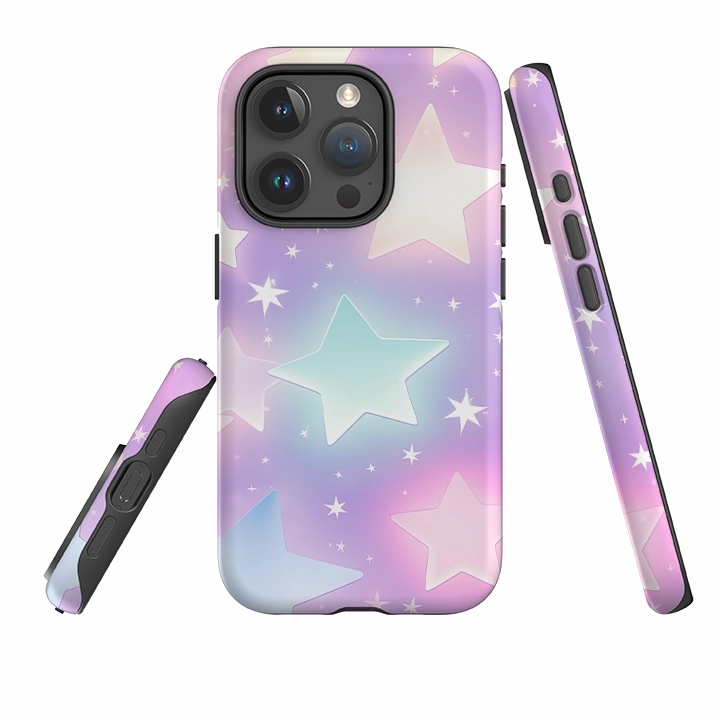 Luxury Appeal iPhone Case - Pastel Stars II