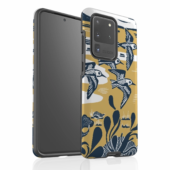 Samsung Tough Case - Sanderlings At The Shore By Kate Heiss Premium Detail Finish