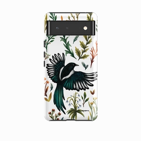 Google Tough Case -  Magpie By Anna Stead Stylish Pattern