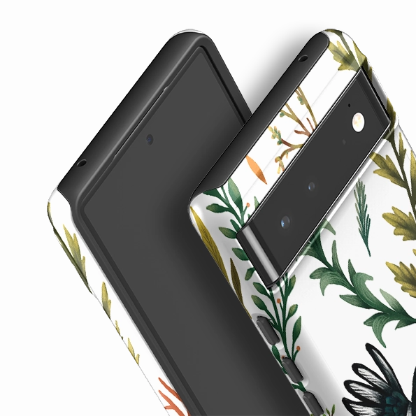 Scratch Resistant Google Tough Case -  Magpie By Anna Stead