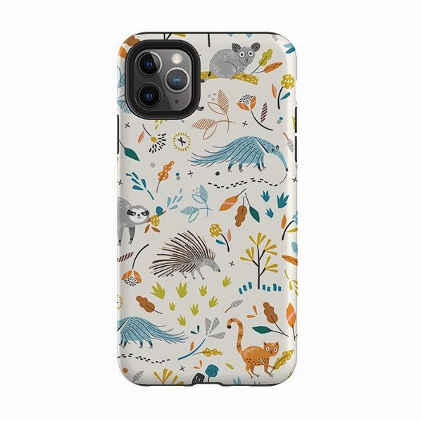 iPhone Tough Case - Hanging Around By Ali Brookes Soft Finish Layer Strong Surface