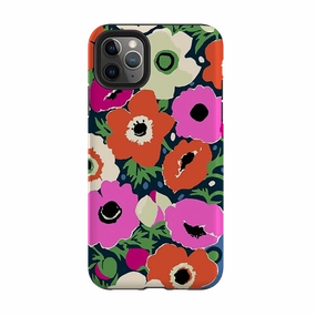 iPhone Tough Case - Windflowers By Sarah Campbell Hybrid Material Build Soft Shield