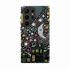 Smooth Feel Samsung Tough Case - Night Before Xmas V By Emma Frances Grant