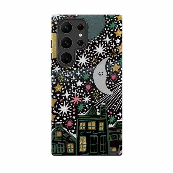 Samsung Tough Case - Night Before Xmas V By Emma Frances Grant Trendy Aesthetic Polished Detail