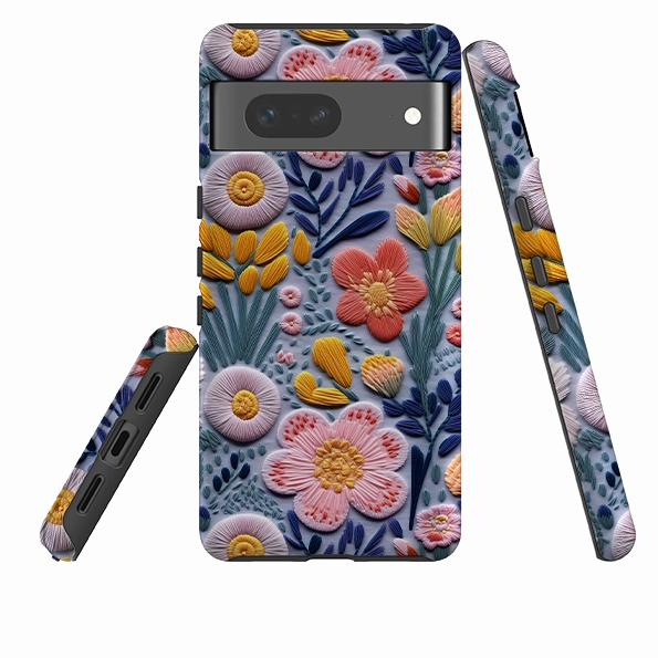 Google Tough Case - Spring Petals Flexible Protection Rugged Look