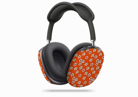 wireless convenience cover Smiley Orange Airpod Max Case