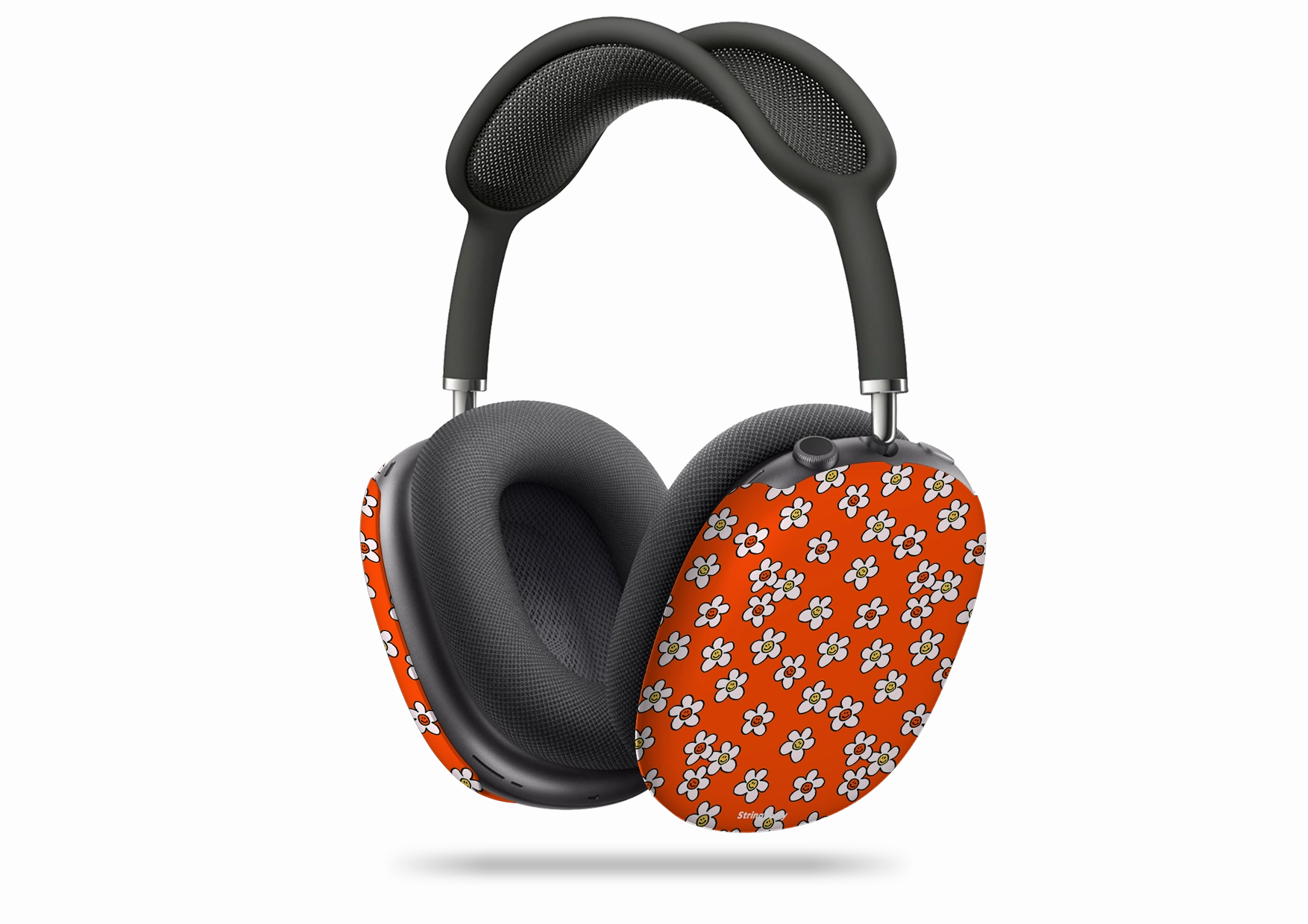 wireless convenience cover Smiley Orange Airpod Max Case