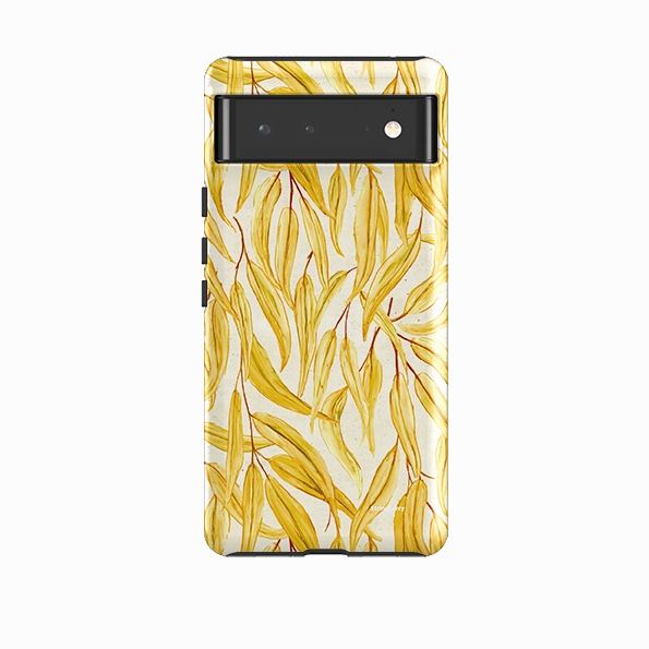 Grip Enhanced Modern Look Google Tough Case -  Gum Yellow By Katherine Quinn
