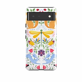 Google Tough Case -  Folk Garden By Bex Parkin Soft Grip