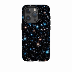 Modern Design Texture iPhone Case - Night Sparkle II (case does not glitter)