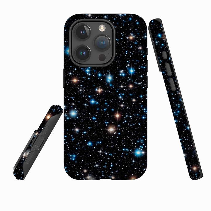 iPhone Case - Night Sparkle II (case does not glitter) Flexible Touch Hybrid Protection