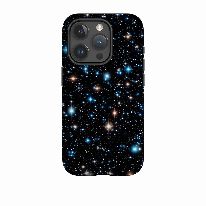 Flexible Surface Texture iPhone Case - Night Sparkle II (case does not glitter)