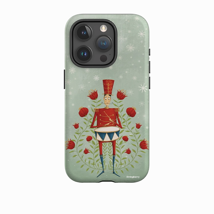 Handy Use Refined Shield iPhone Tough Case - Drummer Aqua By Maja Lindberg