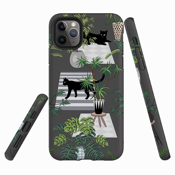 iPhone Tough Case - Catfield anti dust Matte Look Finish