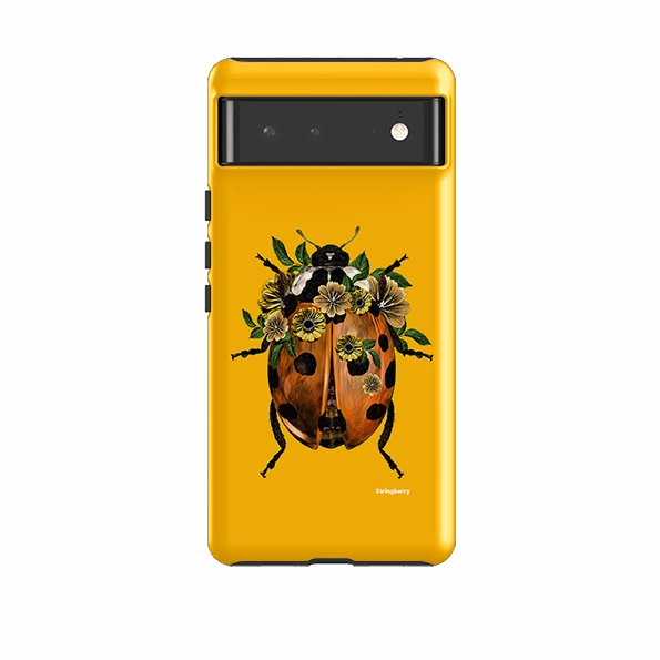 Premium Surface Portable Protection Google Tough Case -  Ladybug Honey