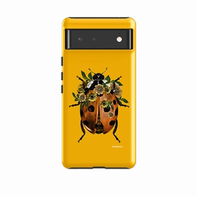 Protective Build Texture Sleek Feel Google Tough Case -  Ladybug Honey