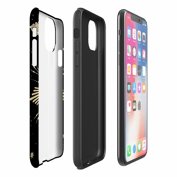 iPhone Tough Case - Fortune Durable Texture Simple Look