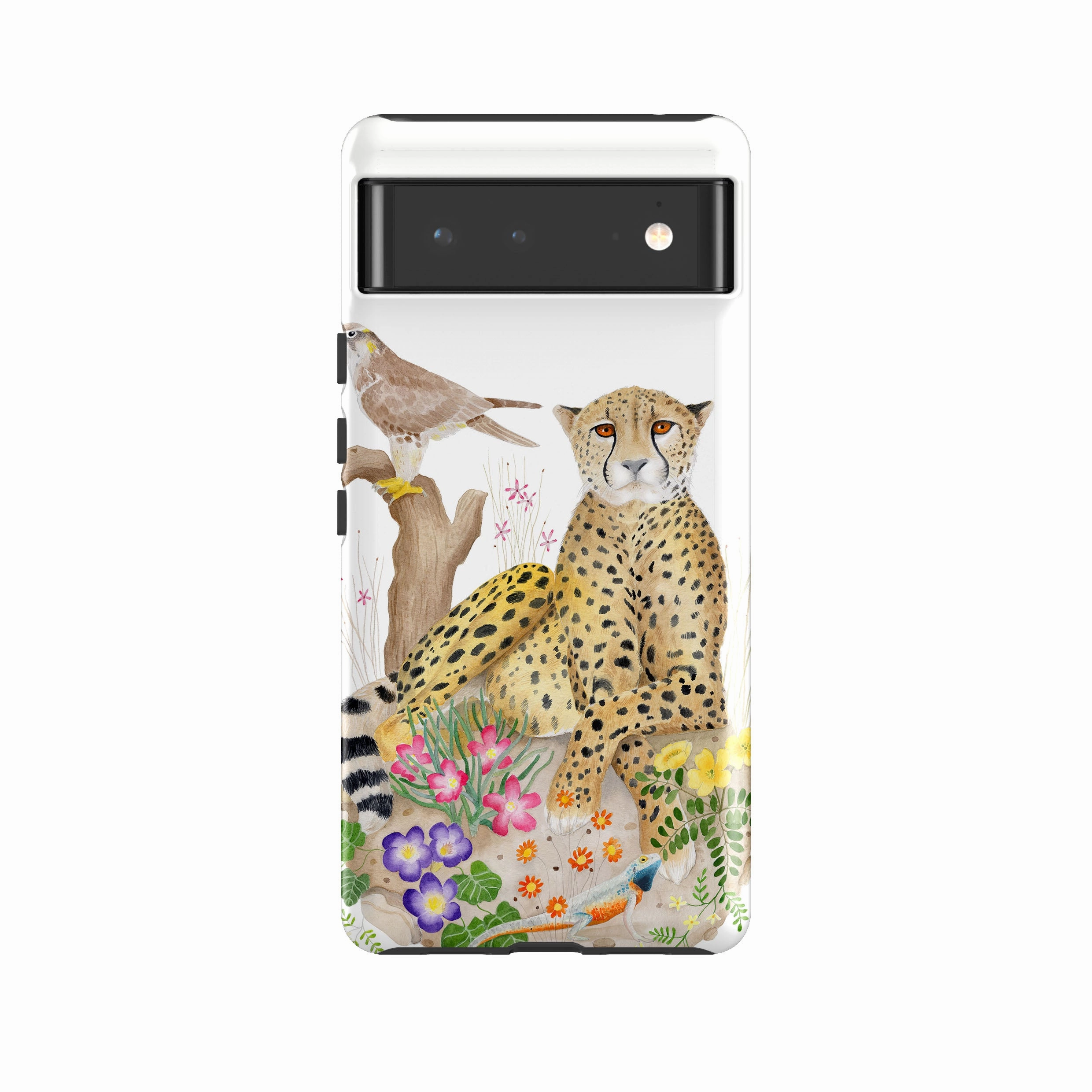 Google Tough Case -  Botswana Cheetah By Bex Parkin Stylish Pattern Sleek Surface