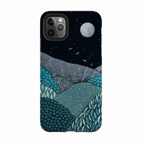 Soft Look Texture iPhone Tough Case - Spring Night By Natasha Newton