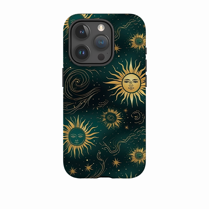 iPhone Case - Vintage Galaxy II Durable Material Protective Form Fit