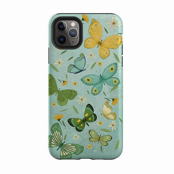 iPhone Tough Case - Butterflies By Maja Lindberg Bold Look