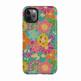Soft Grip daily protection iPhone Tough Case - Bouquet By Amelia Bowman