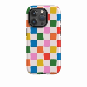 Bold Look iPhone Tough Case -Multi Tiles