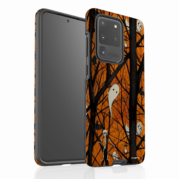 Samsung Tough Case - Halloween Pattern By Maja Lindberg Handcrafted Design
