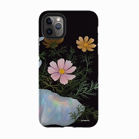 High Quality iPhone Tough Case - Opal and Cosmos By Anna Stead