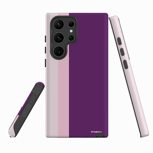 Samsung Tough Case - Lyon Chroma-Stripe Durable Surface