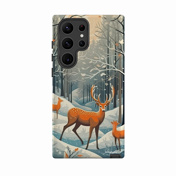 Samsung Tough Case - Winterscape III Hybrid Look