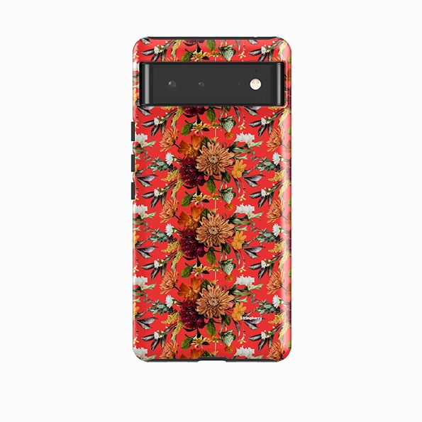Google Tough Case -  Sunrays Floral 4 Transparent Look Matte Layer