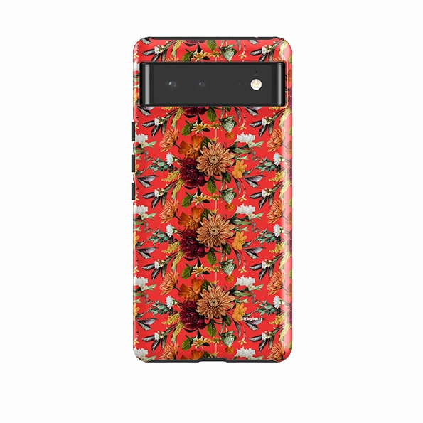 Google Tough Case -  Sunrays Floral 4 Soft Material Creative Texture