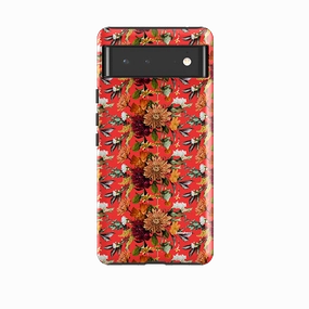 Google Tough Case -  Sunrays Floral 4 Soft Material Creative Texture
