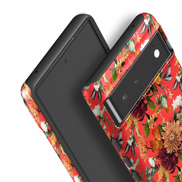 Elegant Edge Premium Shield Google Tough Case -  Sunrays Floral 4