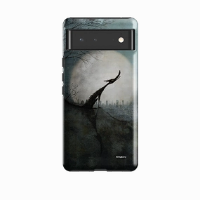 Fashion Accent Google Tough Case -  Wolf Moon By Maja Lindberg